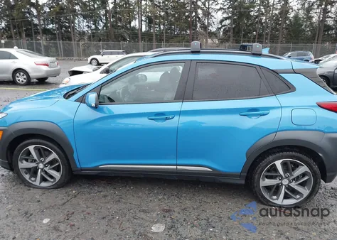 2020 Hyundai Kona Ultimate z USA, uszkodzony, nr VIN KM8K5CA50LU504384